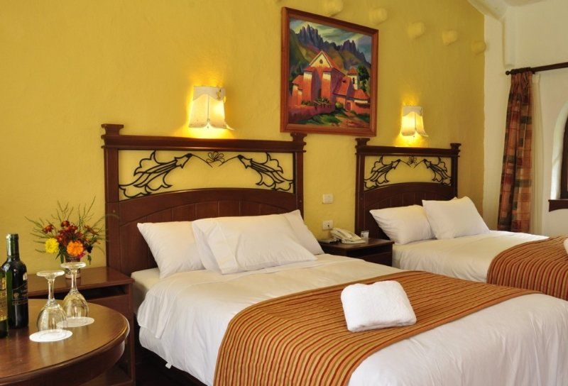 Hotel Hacienda Del Valle Urubamba Buitenkant foto