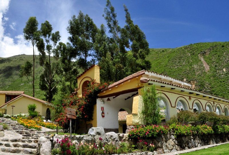 Hotel Hacienda Del Valle Urubamba Buitenkant foto